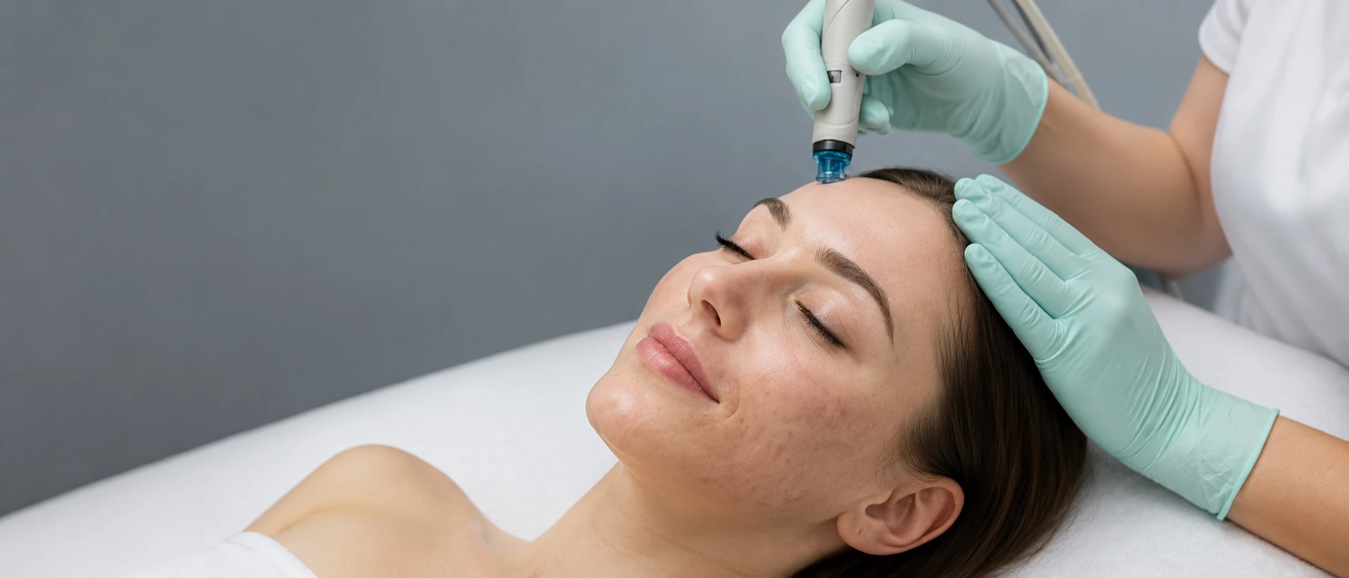 аппаратная чистка лица при акне